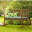 Banc de jardin en bois Lancaster Eucalyptus
