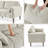 69" Mid-Century Modern Channel Tufted Loveseat-116326989