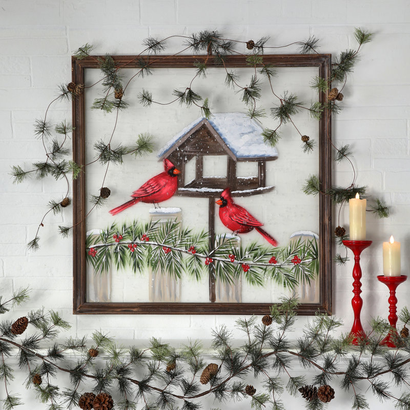 50" Mountain Brush Pine Trailing Garland