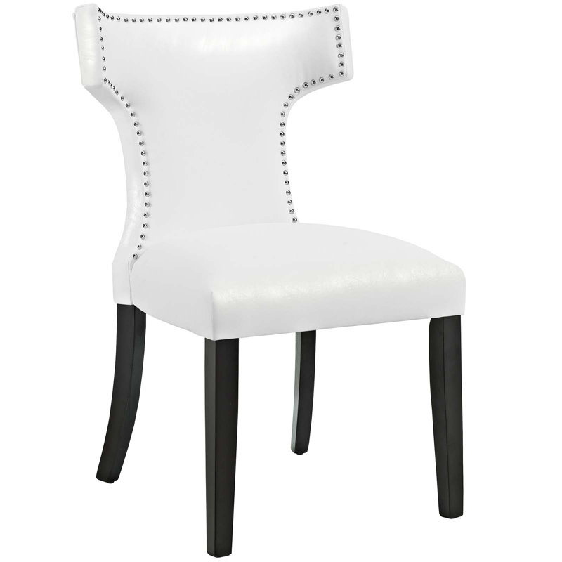 Chaise courbée en carbone Carbon Loft, Blanc