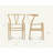 Wishbone Chair White Stain