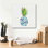 «Tropical Fun Pineapple II» par Courtney Prahl, estampe numérique sur toile