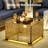 9 - Person Patio Furniture Set With Swivel Rocker, Outdoor Wicker Rattan Seating Group With Cushions, All Weather Sofa Conversation Set With Led Lighted Coffee Table For Garden Backyard-850553453