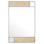 Cosimo Rectangle Stainless Steel Mirror