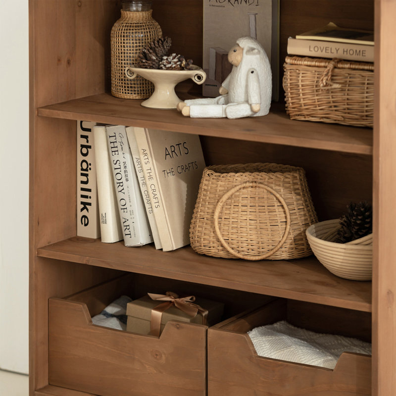 Ins Style Solid Wood Storage Cabinet