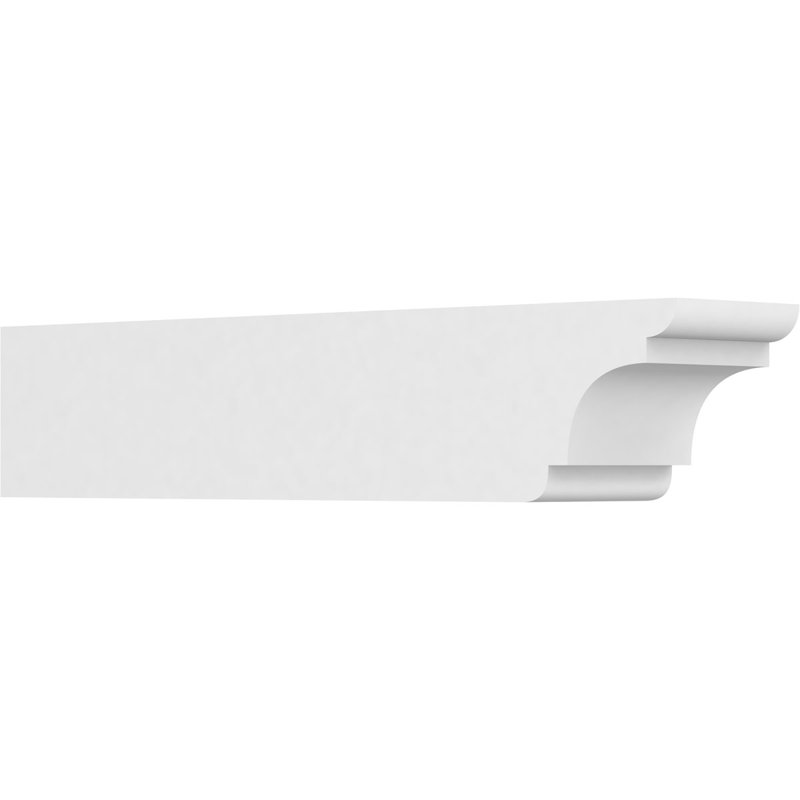 6"W x 6"H x 30"L Standard New Brighton Architectural Grade PVC Rafter Tail, 6"H x 6"W x 30"D