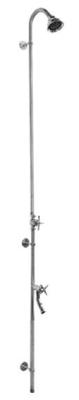 Metal Wall Mounted Outdoor Shower