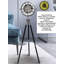 Horloge de trépied élégante avec métal galvanisé pour la décoration du vestibule