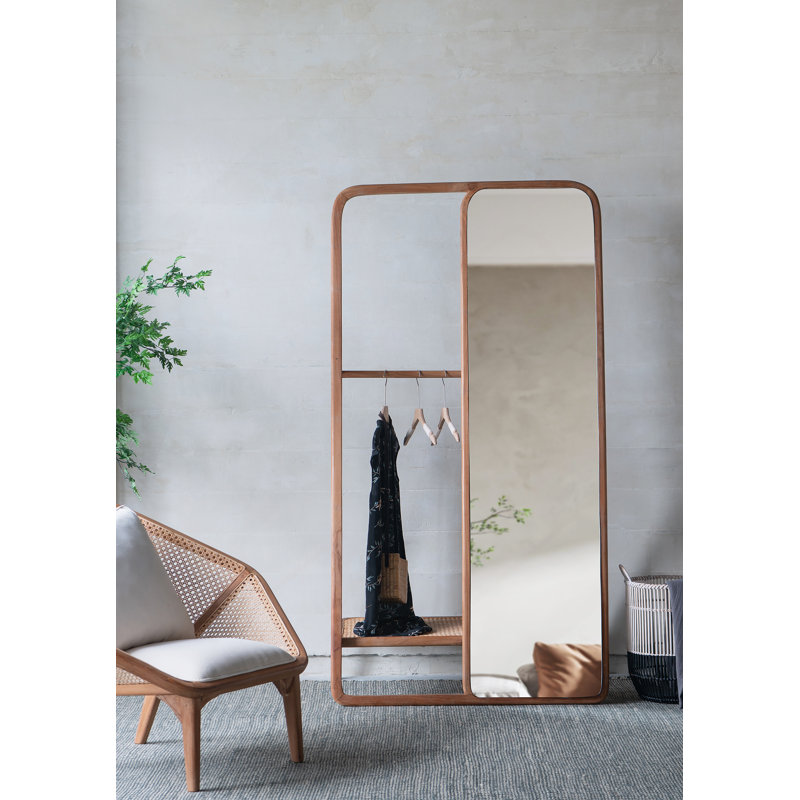 Grand cintre avec miroir 38 x 23 x 71,5 po