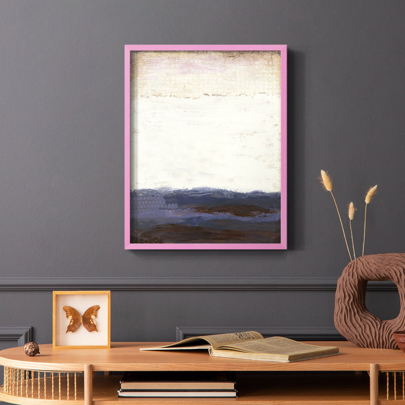 Éclat de rose V1, reproduction encadrée - bois massif, Cadre photo rose simple, H 10 po x l 8 po