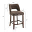 Tabouret de comptoir rembourré en bois massif-87925487-87925481