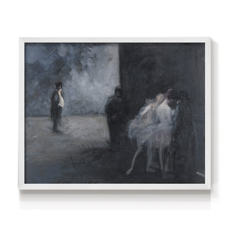 Paysages rétro-DCCLIX - reproduction encadrée, H 8 po x l 10 po, Blanc