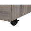 3 classeurs, mobile, rangement, taupe, bureau