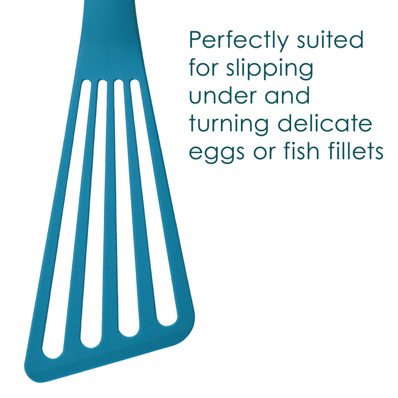 Marine Blue Nylon Turner Set with Lightweight Handles