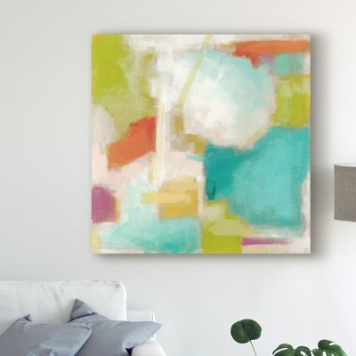 « color space i », reproduction de peinture à l’acrylique sur toile tendue