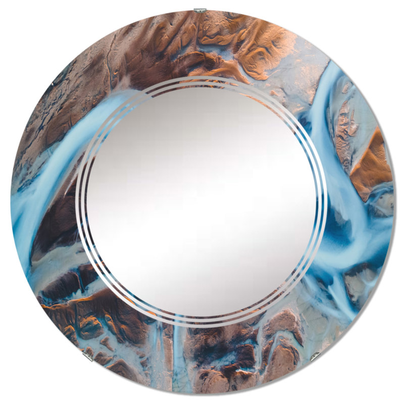 Miroir de salle de bain sans cadre, 24 po x 24 po