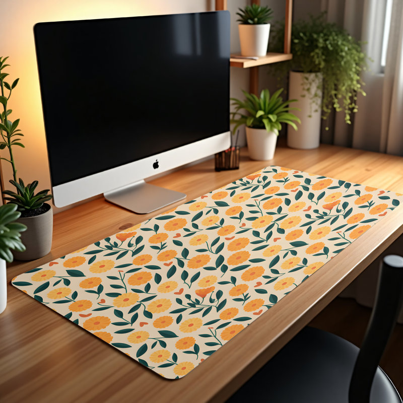 Polyester Desk Pad, 23.6x13.8