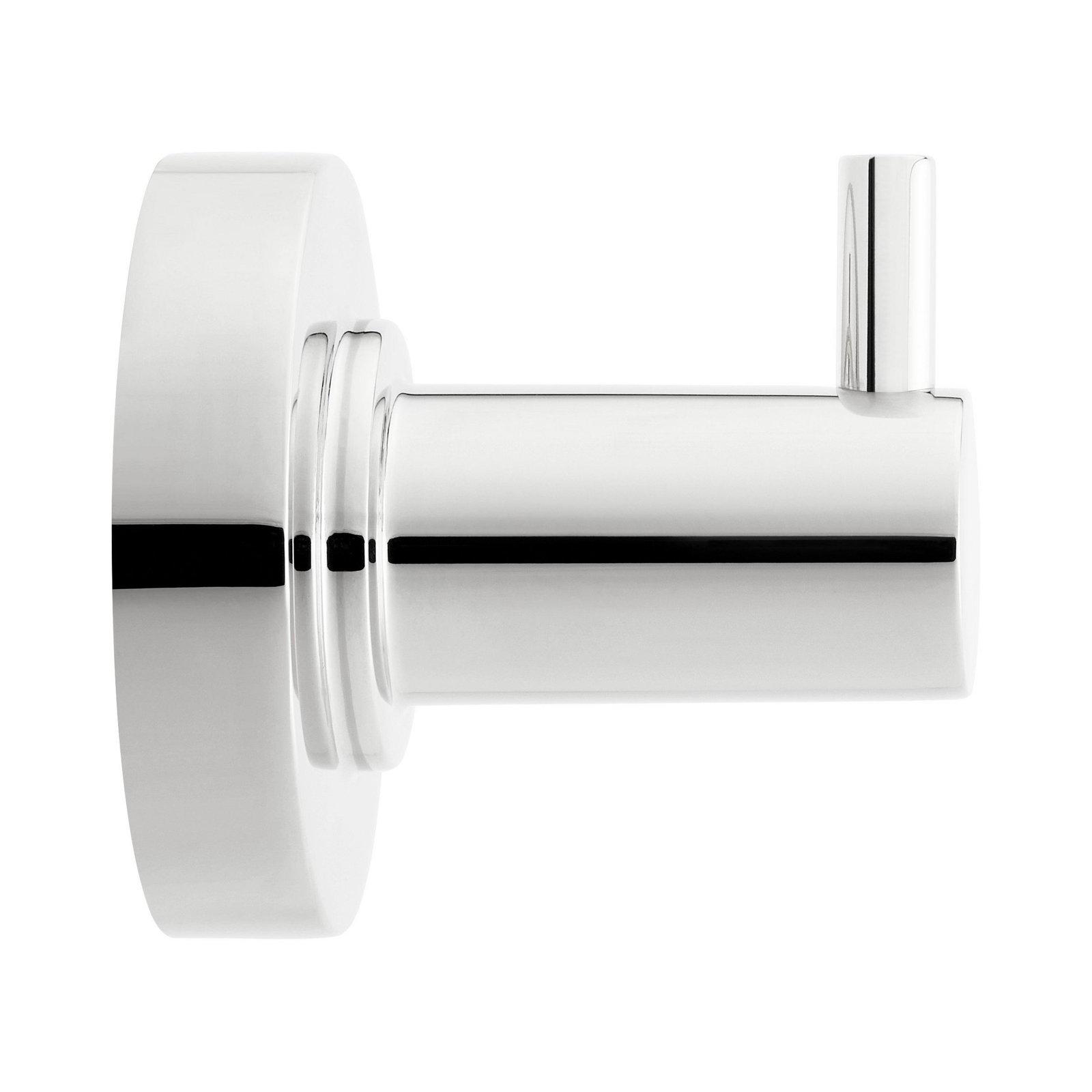 Signature Hardware Lexia Single Robe Hook, Chrome