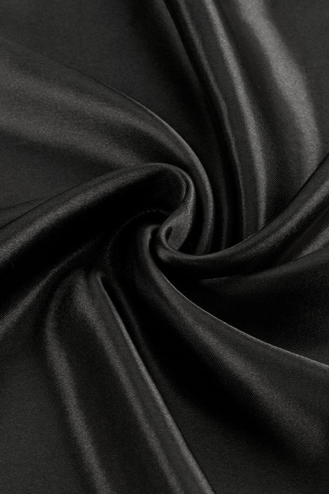 Silky Satin Black