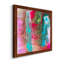 «Tropical Whimsy Arrangement», peinture sur toile encadrée-2133108623-2133108618