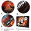 Red Football Explosive Ballon - Sports Canvas Art Print-501471812-278340625