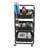 35.07 in. H x 16.93 in. W 3 -Cabinet Utility Cart