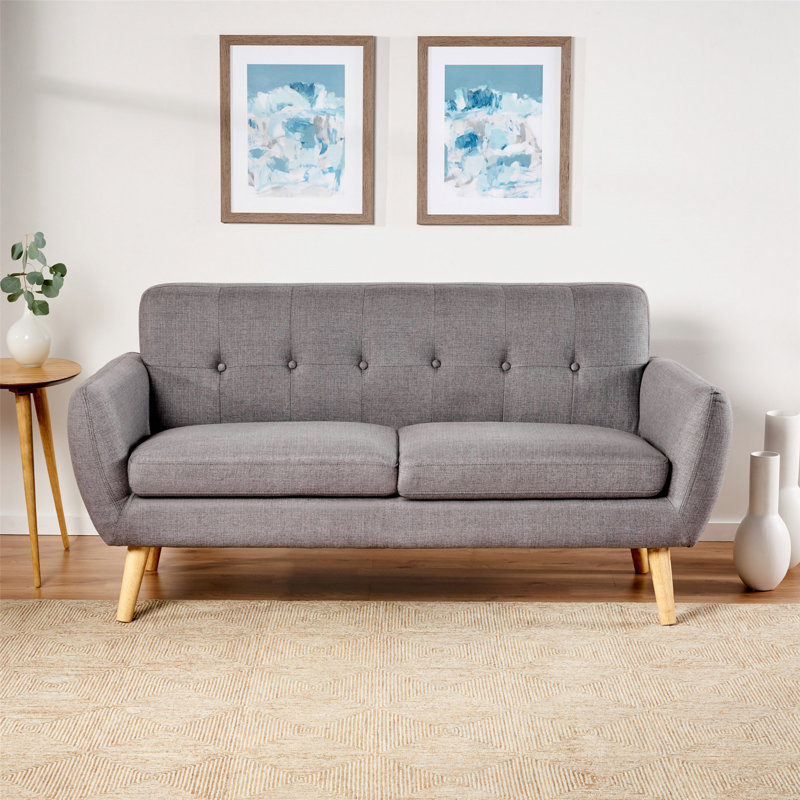 Indoor Sofa Upholstered Sofa Button-Tufted Sofa