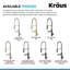 Artec Pro Commercial Style Pull-Down Single Handle Kitchen Faucet with Pot Filler-64268913