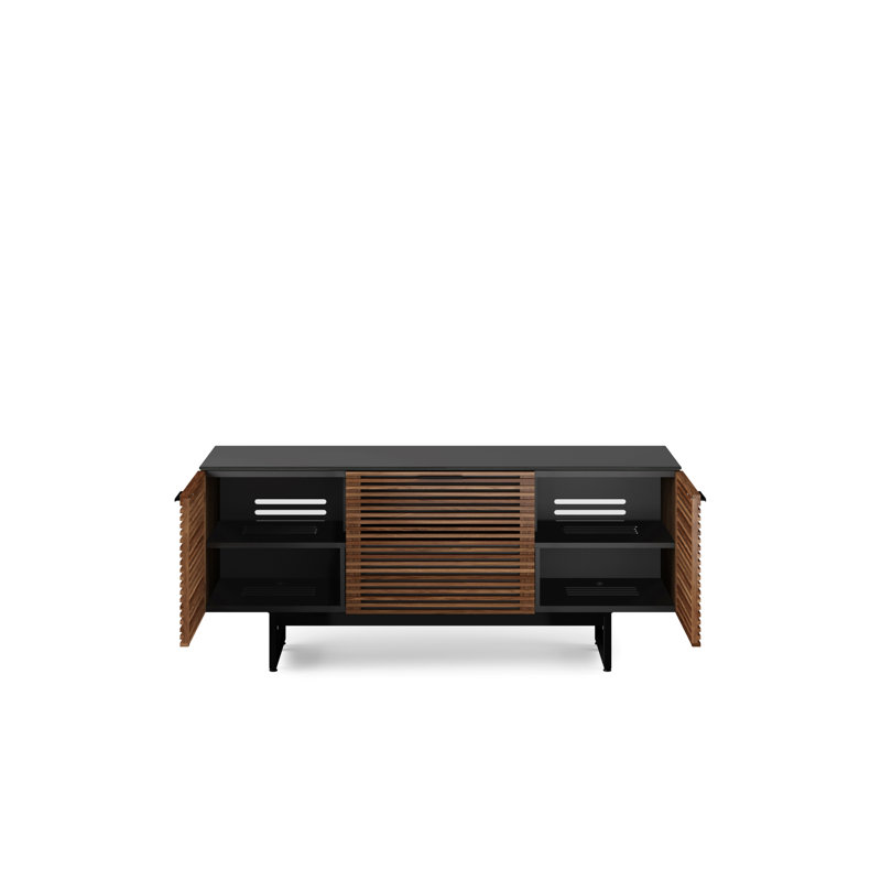 Corridor Media Console, Natural Walnut