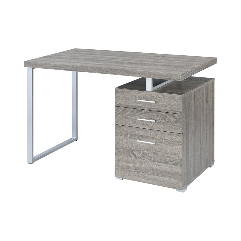 Reversible Desk, Weathered Gray