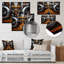 Monochromes jaunes et gris, canalisation industrielle V - usines, art mural-1262237366-1262237375