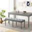 Banc rembourré en polyester Melvern-1814877033