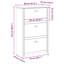 3 Pair Shoe Rack