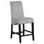 Ensemble de table de salle à manger à hauteur de comptoir 9 pièces Taaha Gris-58750043