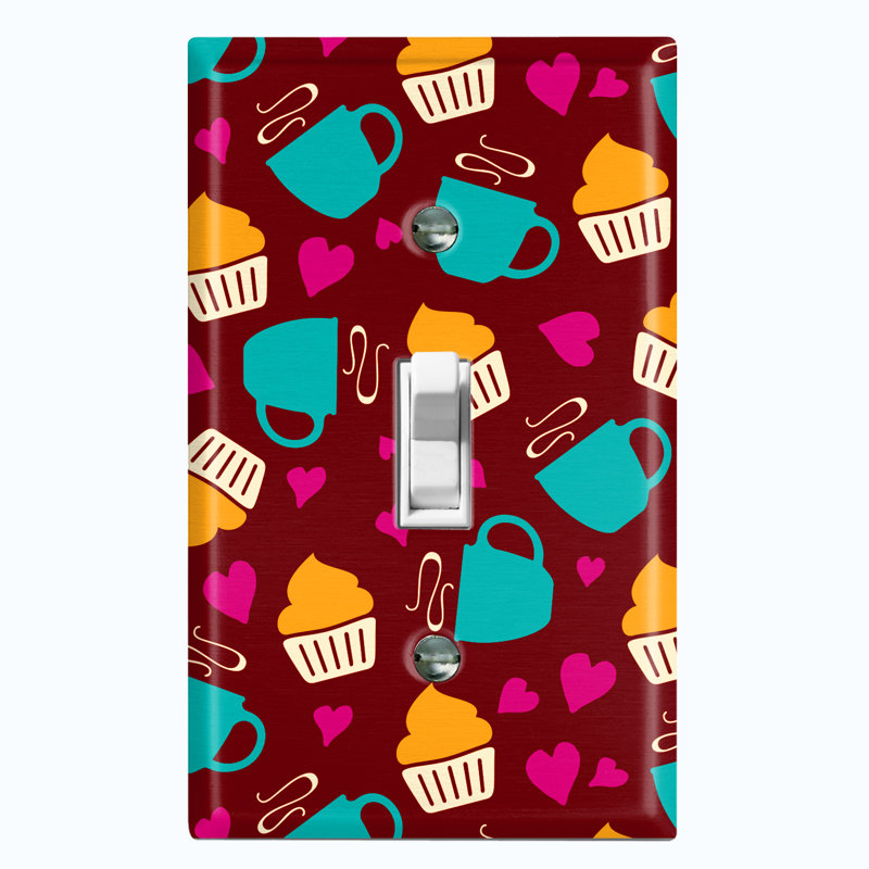Plaque murale Cupcake Heart