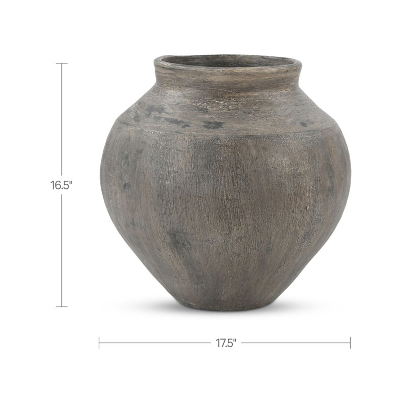 Mika Clay Floor Vase