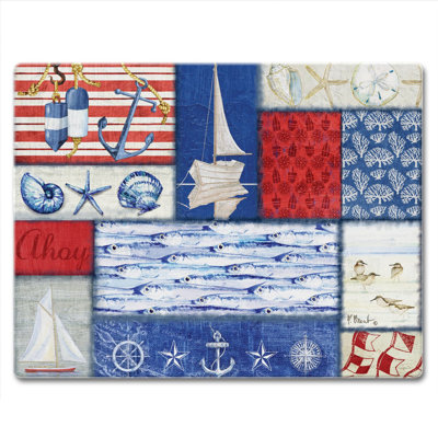 Wood Glass Cutting Board