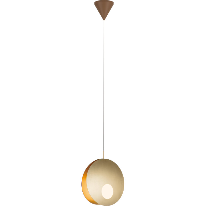 Luminaire suspendu sphérique simple à 2 lumières Rikesh