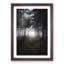White Wolf in a Forest - Picture Frame Painting Print-56854631-56854632