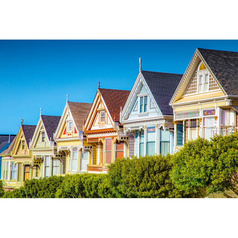 Manya San Francisco, California, USA 1 Piece Wrapped Canvas Wall Art, 61cm H x 91cm W x 3.8cm D