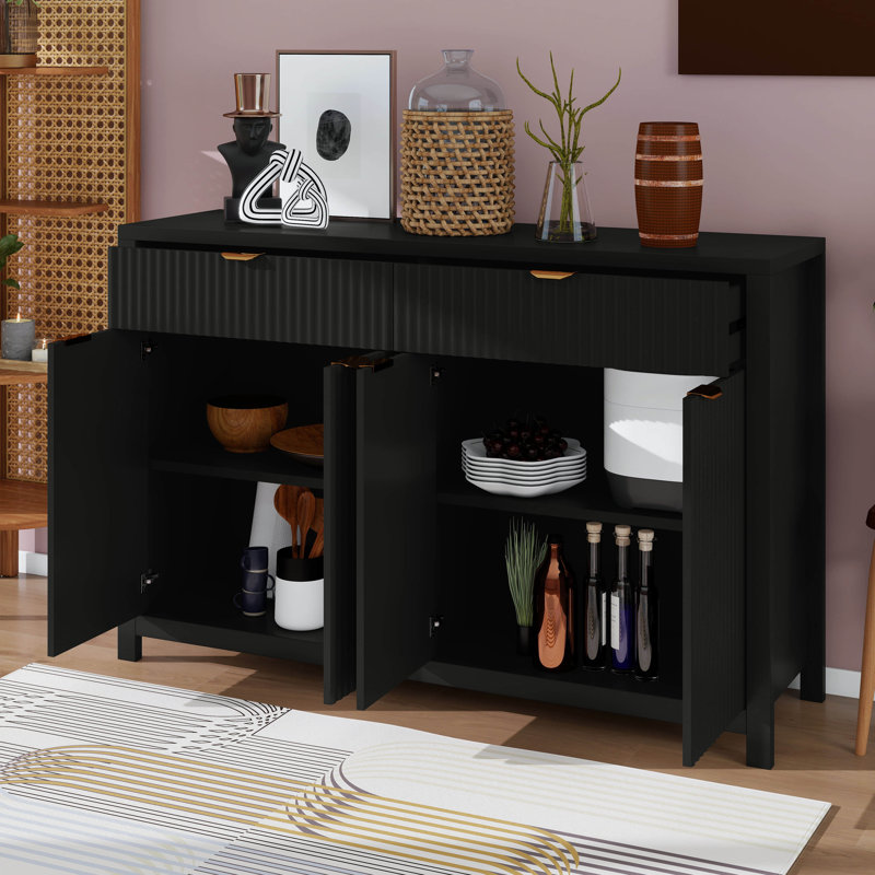Buffet Modern, Noir