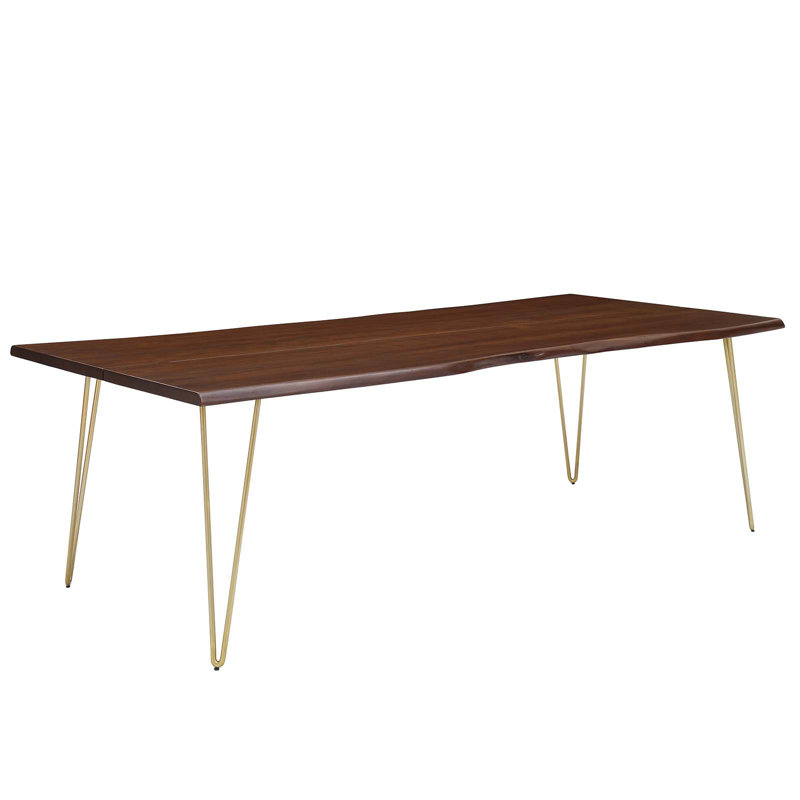 Table de salle à manger Modway Ardor, Or