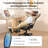 Upgraded Massage Gaming Chair 7-Point, Office Chair with Footrest & Lumbar Support, Thickened and Widened Cushions Backrest-1445606134