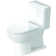 Toilette allongée une pièce 1,28 GPF (économe en eau) (siège non inclus)