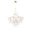49 - Light Gold LED Crystal Pendant