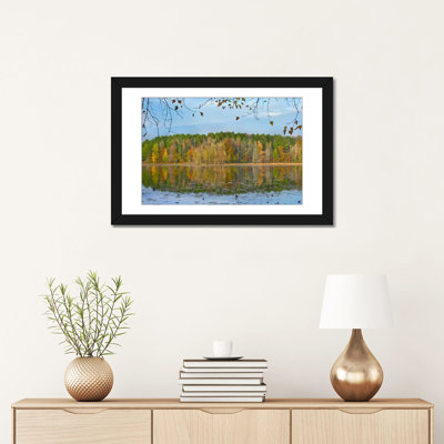 « lake bailey, petite jean state park, arkansas », reproduction de photo sur toile