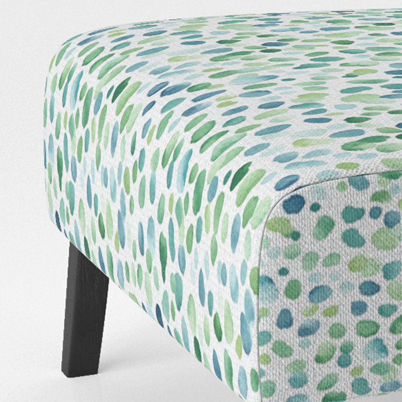 Fauteuil de chambre Modern, Pantoufle sans accoudoirs