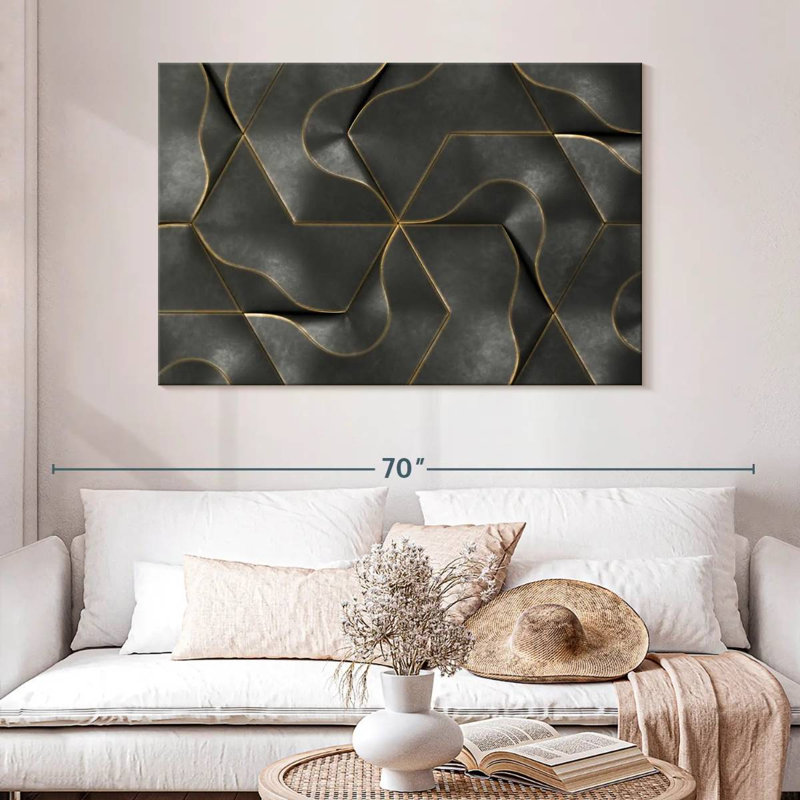 Avery Deluxe Abstract, 32" H x 48" W