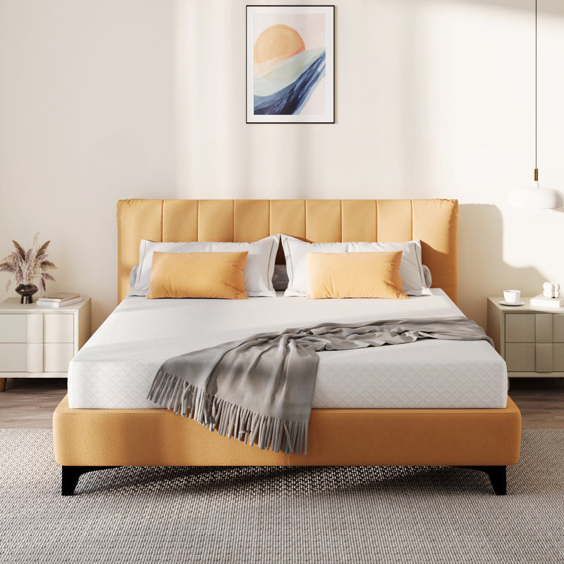6" Firm Memory Foam Mattress, Twin, 6"