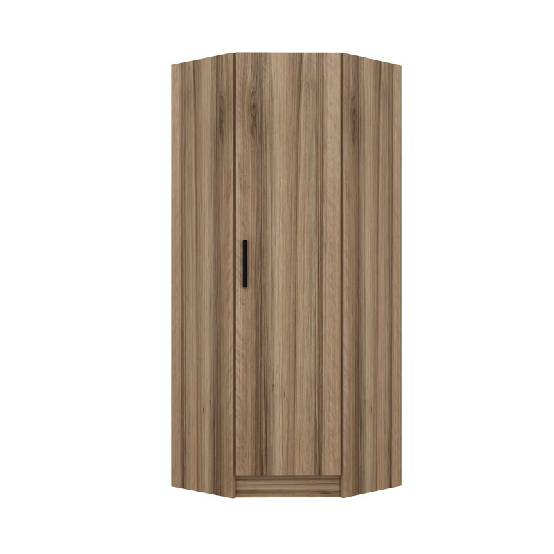Reguant 100% MELAMINE COATED PARTICLE BOARD Wardrobe, Anthracite